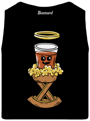 Panáček v jesličkách pánské tílko Black