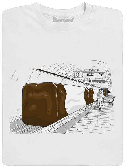 Metro pánské dlouhý rukáv White