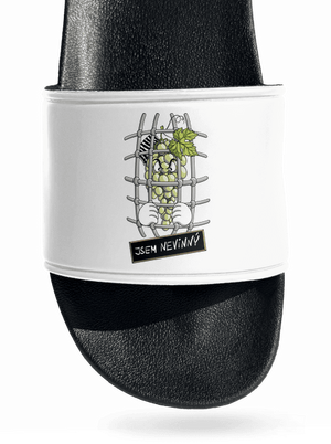 Nevinný Hrozen pantofle White