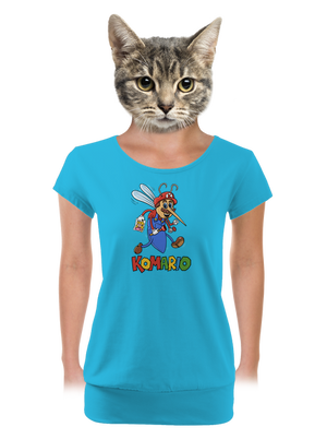 dámské tričko s lemem