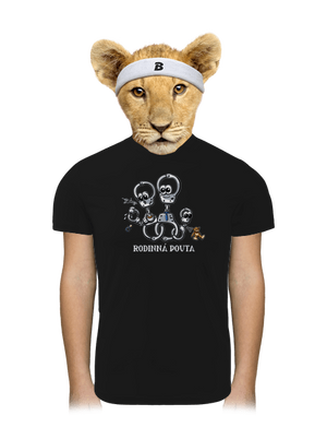 Rodinná pouta dětské sportovní tričko Black