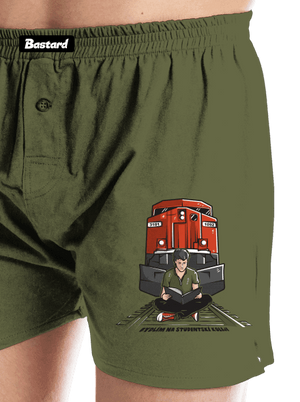 Studentská kolej pánské trenky Khaki