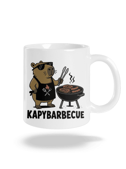 Kapybarbecue klasický hrnek White
