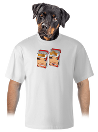 unisex tričko oversized