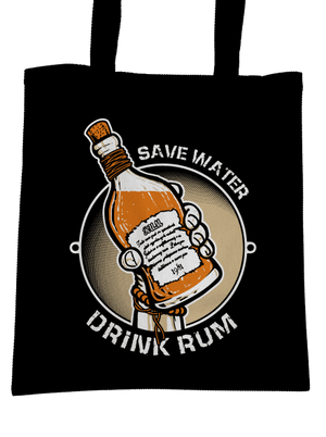 Save Water taška Black