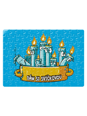 Svíčková puzzle White