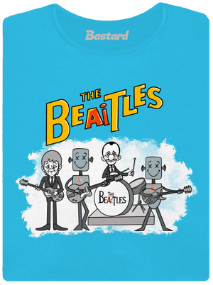 AI Beatles dámské tričko Blue Atol