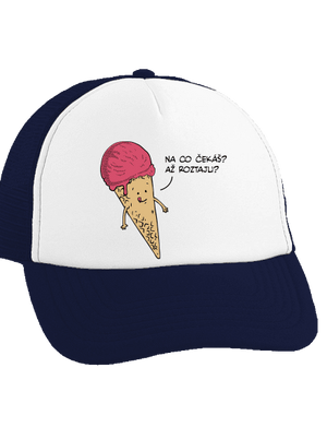 Zmrzlina kšiltovka truckerka French Navy cap