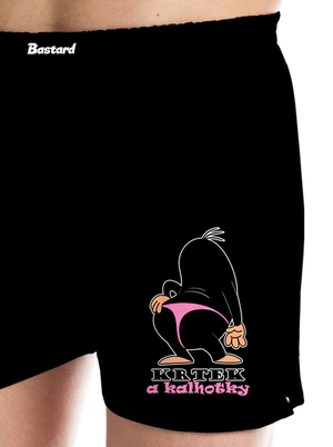Krtek a kalhotky pánské trenky Black