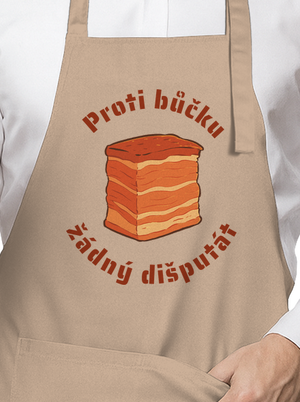 Proti bůčku žádný dišputát zástěra Rope