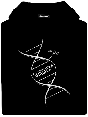 Sarcasm dámská mikina klokanka Black