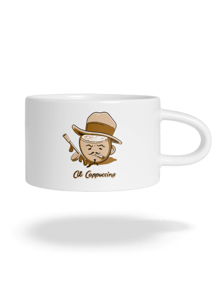 Al Cappuccino hrnek makronka White