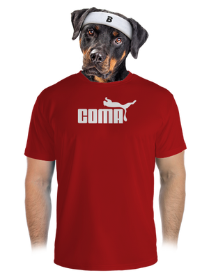 Coma pánské sportovní tričko Red Mal