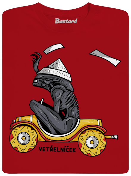Vetřelníček pánské tričko Red