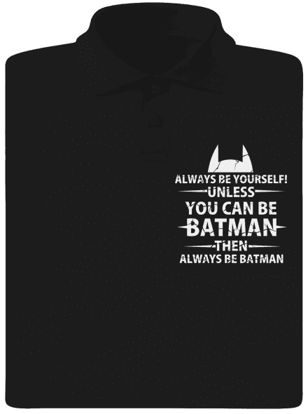 Batman pánská polokošile Black