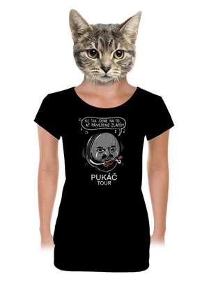 dámské tričko s lemem