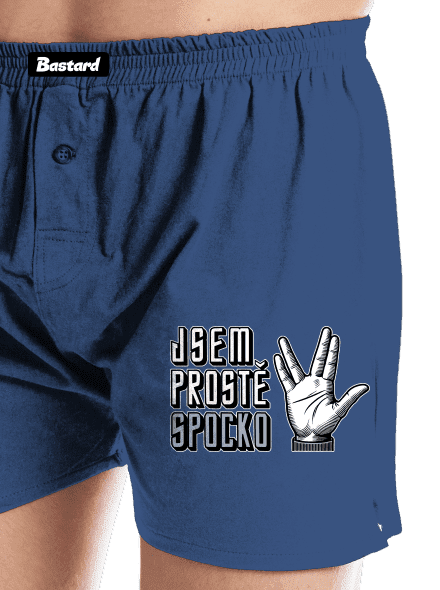 Jsem Spocko pánské trenky Blue
