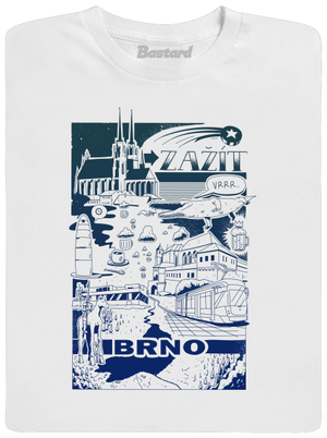 B16: Zažít Brno pánské tričko White