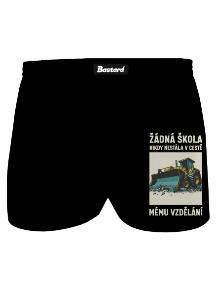 Žádná škola pánské trenky Black
