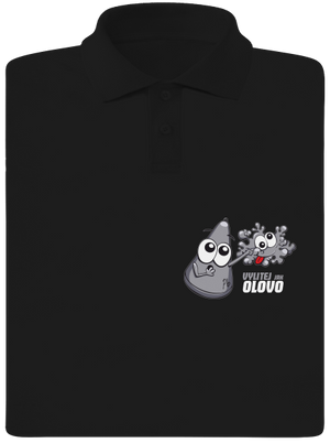 Vylitej jak olovo pánská polokošile Black