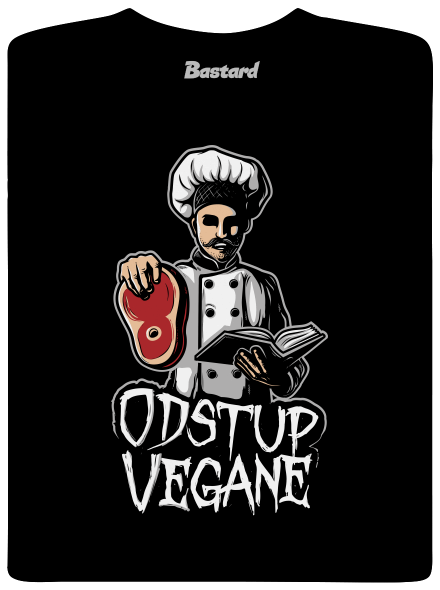 Odstup vegane dětské tričko Black