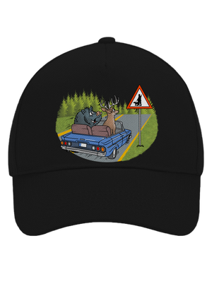 Myslivec kšiltovka baseballka Black