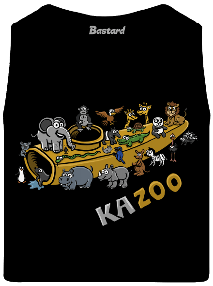 KaZoo pánské tílko Black