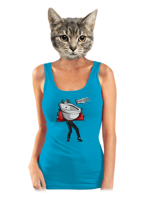 Bidet dámské tílko klasické Blue Atol