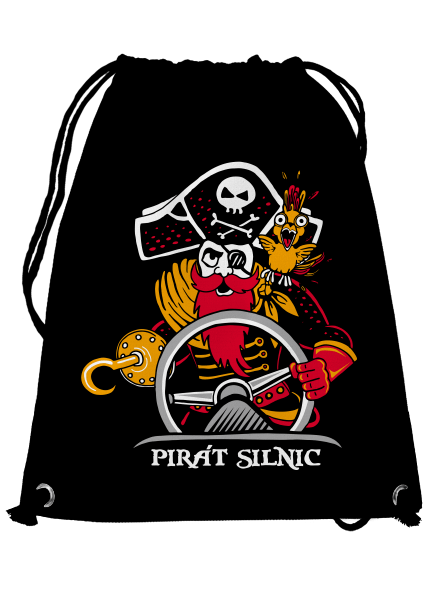 Pirát silnic vak Black