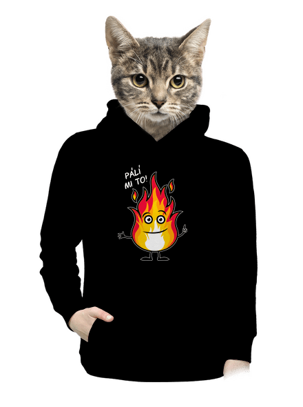 Pálí mi to dámská mikina klokanka Black
