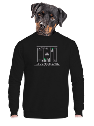 unisex mikina bez kapuce