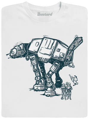 AT-AT pánské dlouhý rukáv White