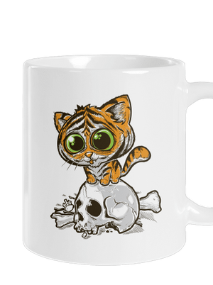 Tygřík klasický hrnek White