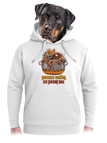 Co Doom dal unisex mikina premium Snowwhite