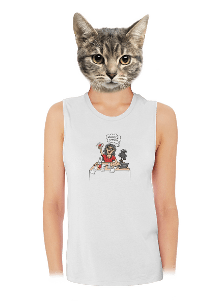 Kabinet dámské tílko volné White