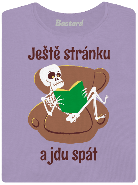 Ještě stránku dámské tričko s lemem Lavender