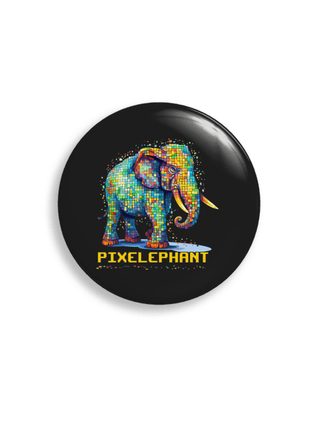 Pixelephant placka uni