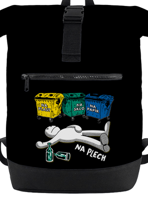 Tříděný odpad batoh Black