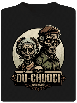 Dů-chodci dětské sportovní tričko Black