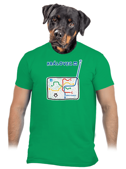 Metro Královec pánské tričko Kelly Green