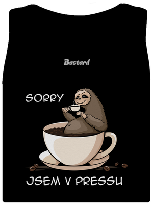 V pressu dámské tílko klasické Black