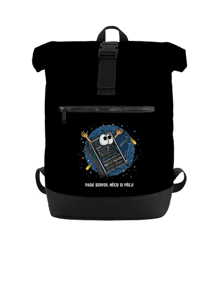 Padá server batoh Black
