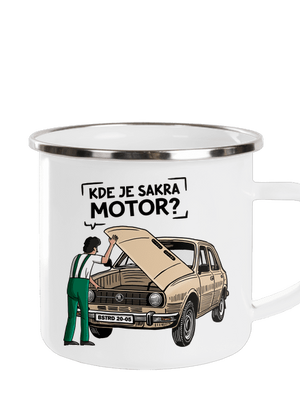 Kde je motor? plecháček White