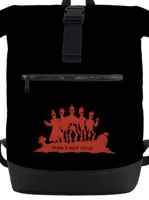 Punks Not Dead batoh Black