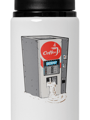 Jackpot lahev na vodu White