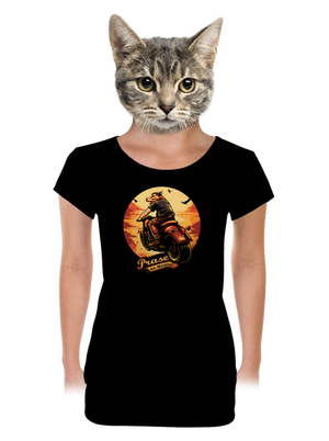 dámské tričko s lemem