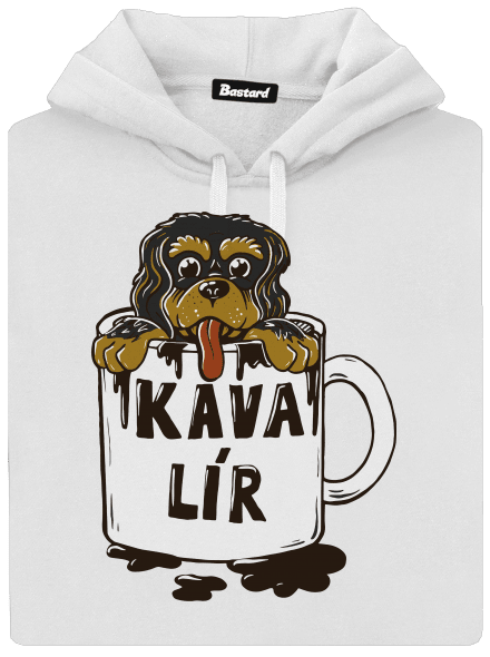 Kávalír dámská mikina klokanka White
