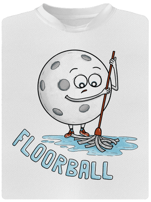 Floorball dětské sportovní tričko White