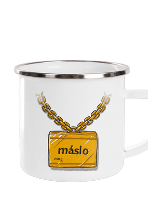 Máslo plecháček White