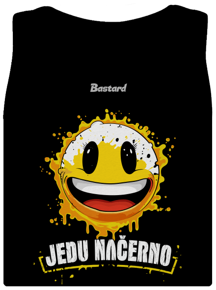 Jedu načerno dámské tílko klasické Black